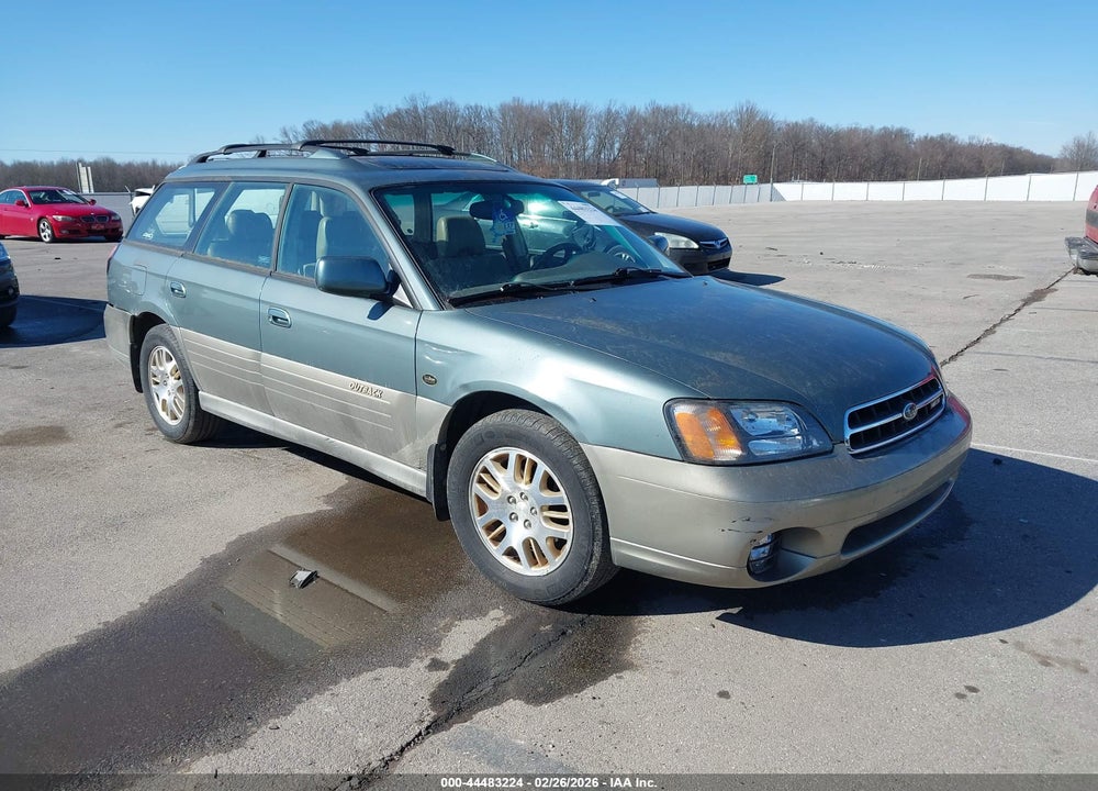 2001 SUBARU OUTBACK H6-3.0 VIN: 4S3BH806817677844