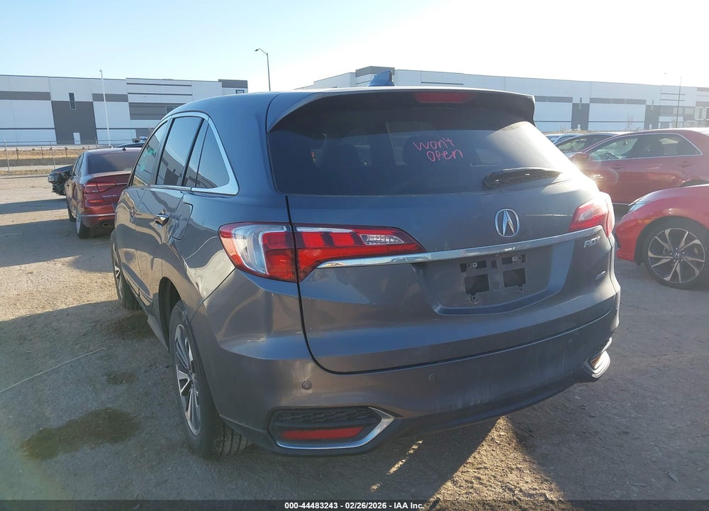2018 ACURA RDX ADVANCE PACKAGE VIN: 5J8TB4H76JL014812