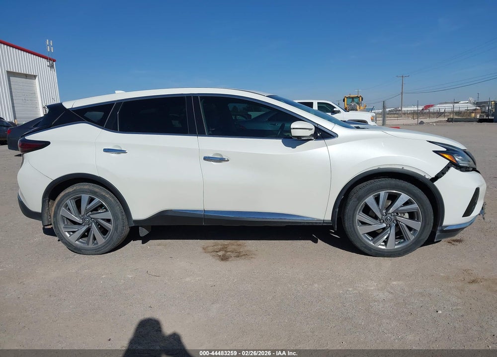 2022 NISSAN MURANO SL FWD VIN: 5N1AZ2CJ2NC111788