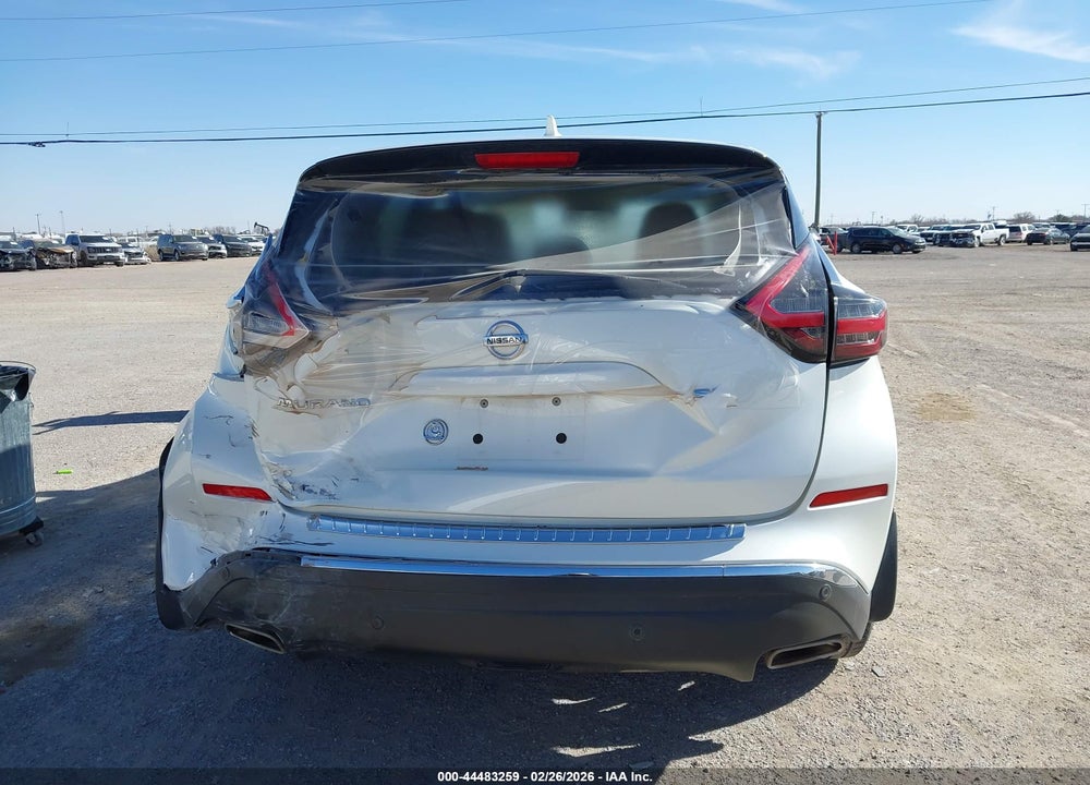 2022 NISSAN MURANO SL FWD VIN: 5N1AZ2CJ2NC111788