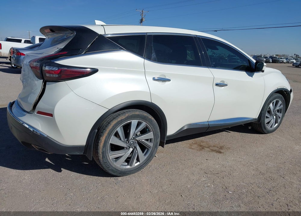 2022 NISSAN MURANO SL FWD VIN: 5N1AZ2CJ2NC111788