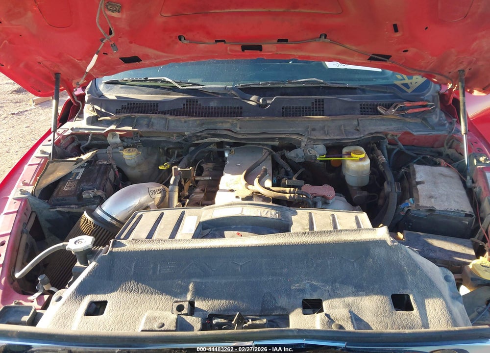 2011 RAM 2500 LAIE VIN: 3D7UT2HL8BG547217