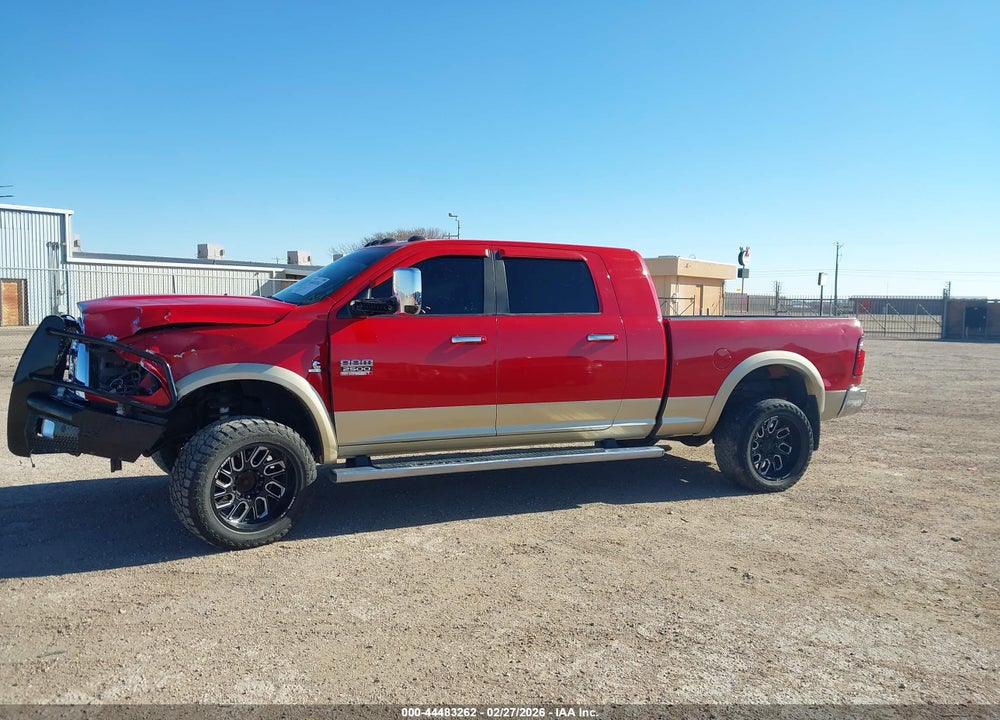 2011 RAM 2500 LAIE VIN: 3D7UT2HL8BG547217