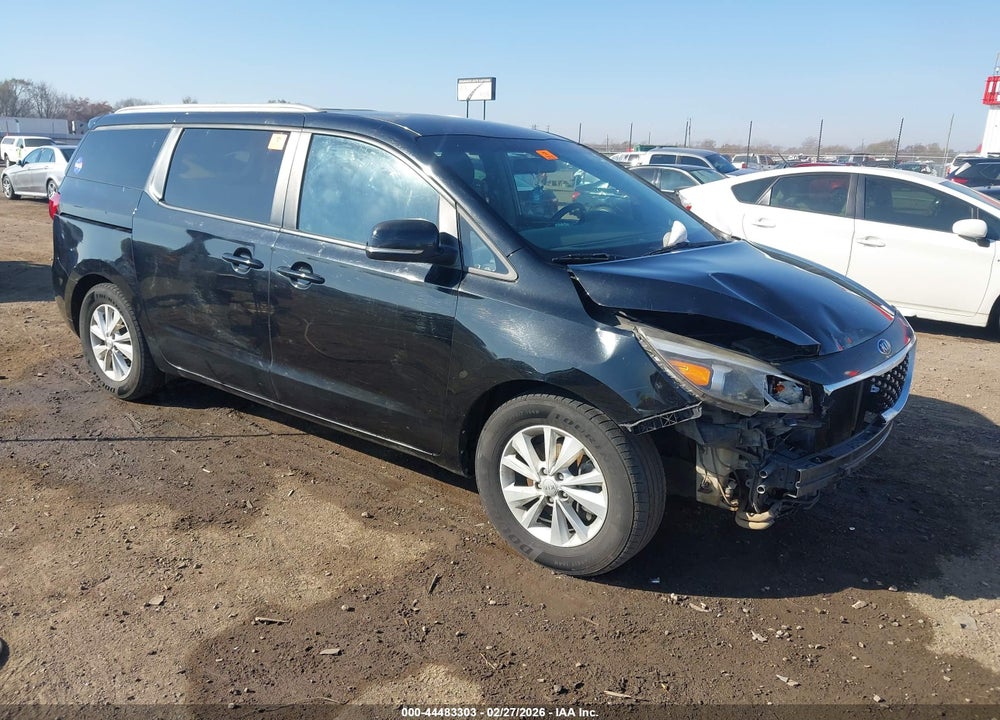 2016 KIA SEDONA LX VIN: KNDMB5C17G6114727