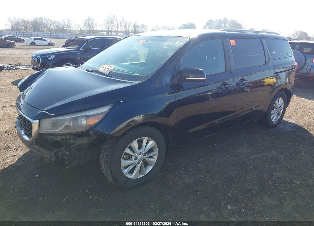 2016 KIA SEDONA LX VIN: KNDMB5C17G6114727