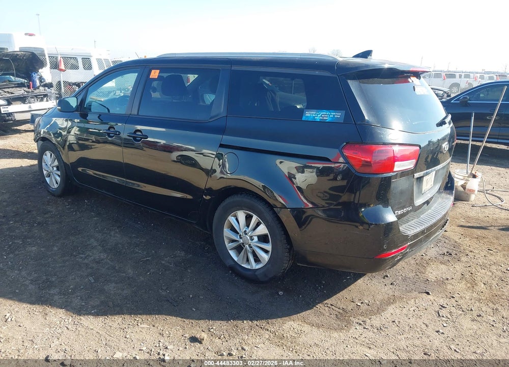 2016 KIA SEDONA LX VIN: KNDMB5C17G6114727