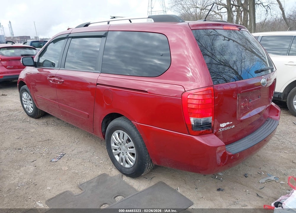2012 KIA SEDONA LX VIN: KNDMG4C71C6418243