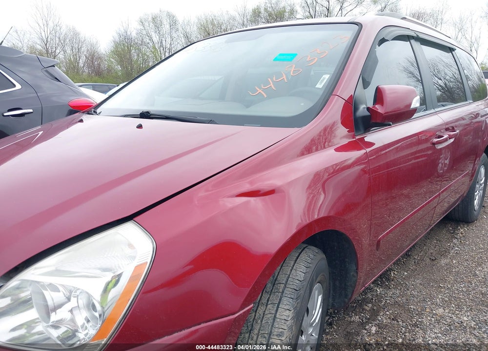 2012 KIA SEDONA LX VIN: KNDMG4C71C6418243