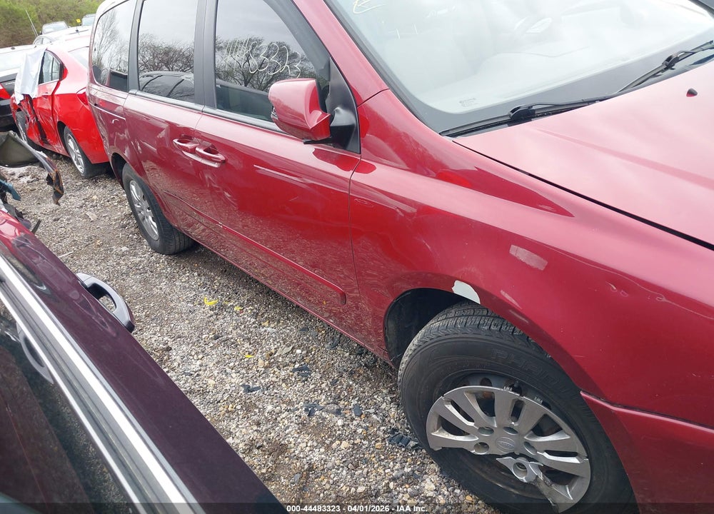 2012 KIA SEDONA LX VIN: KNDMG4C71C6418243