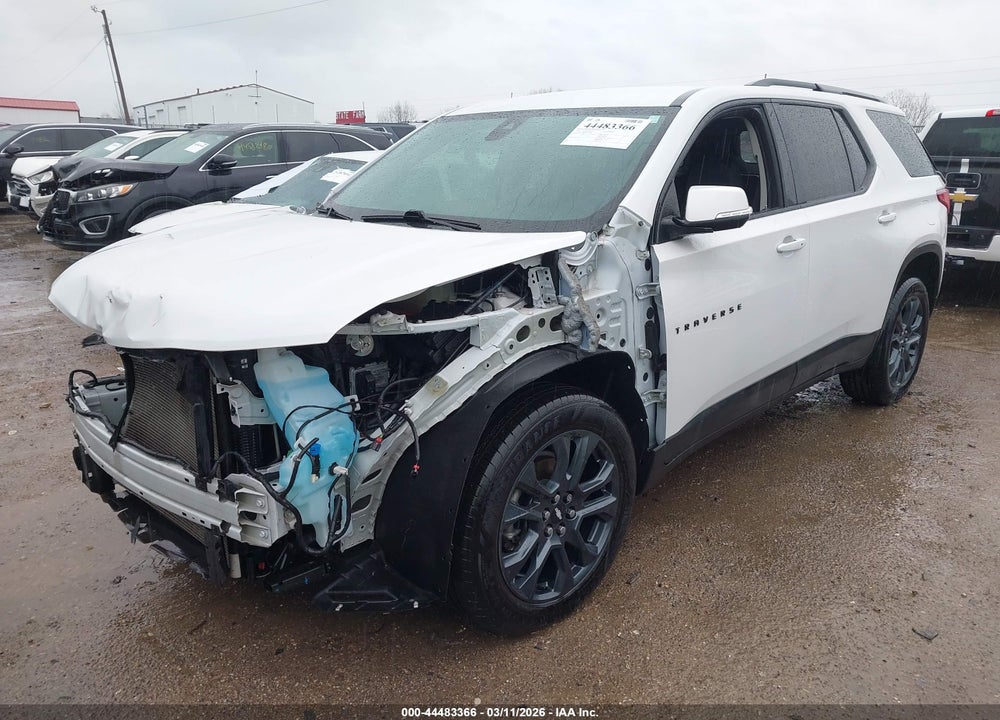 2021 CHEVROLET TRAVERSE FWD RS VIN: 1GNERJKW0MJ216666