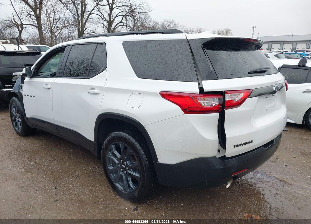 2021 CHEVROLET TRAVERSE FWD RS VIN: 1GNERJKW0MJ216666
