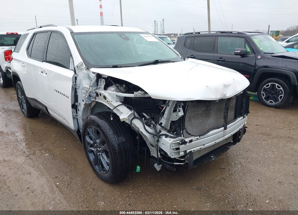2021 CHEVROLET TRAVERSE FWD RS VIN: 1GNERJKW0MJ216666