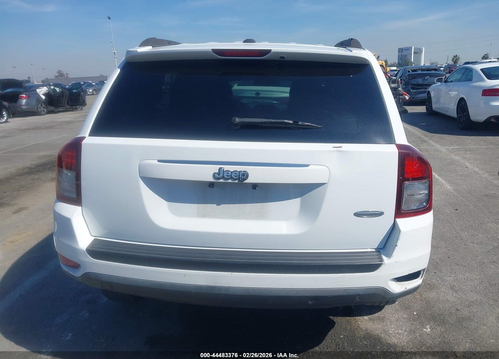 2017 JEEP COMPASS LATITUDE FWD VIN: 1C4NJCEB8HD198295