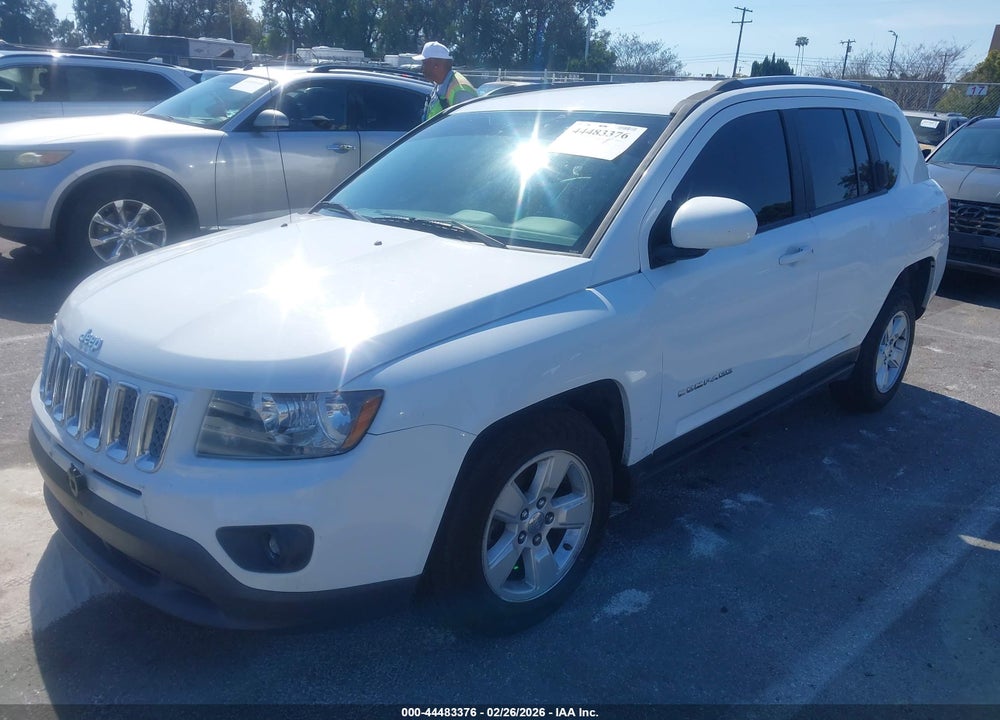 2017 JEEP COMPASS LATITUDE FWD VIN: 1C4NJCEB8HD198295