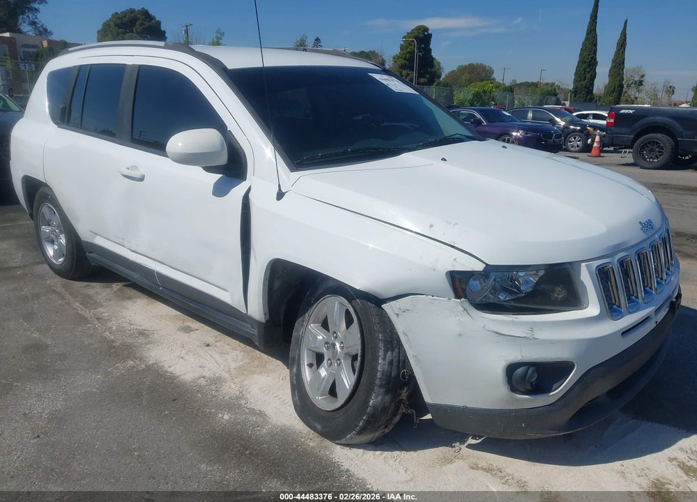 2017 JEEP COMPASS LATITUDE FWD VIN: 1C4NJCEB8HD198295