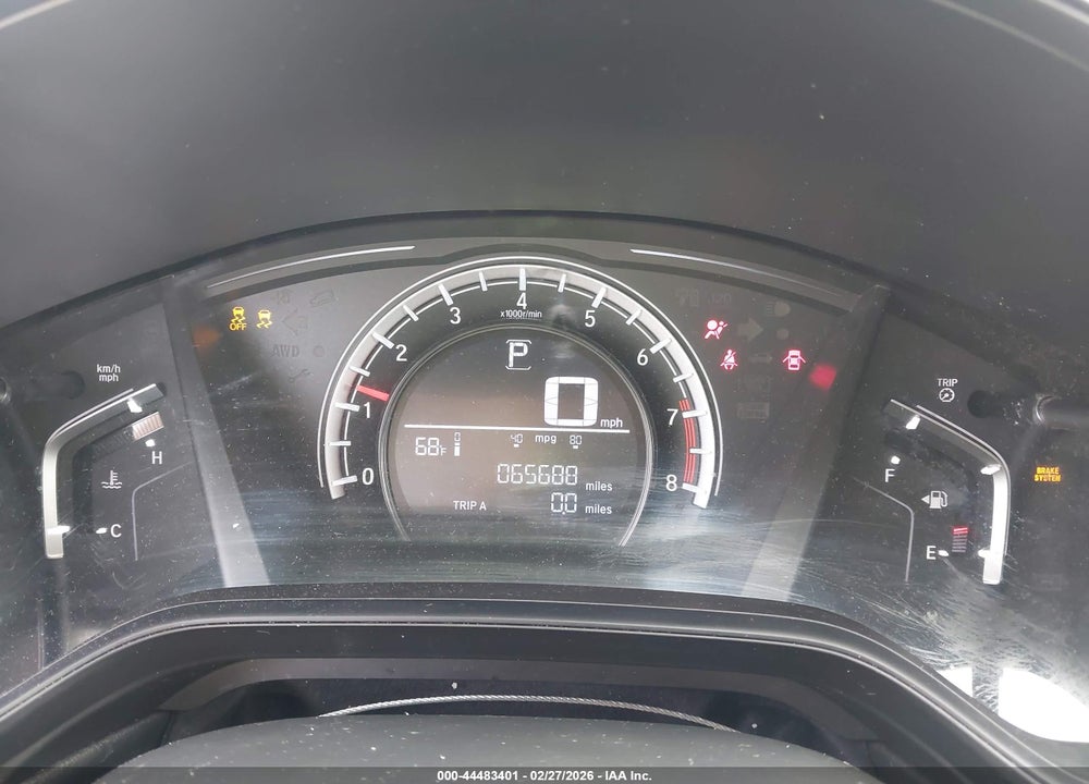 2019 HONDA CR-V LX VIN: 2HKRW5H31KH407736
