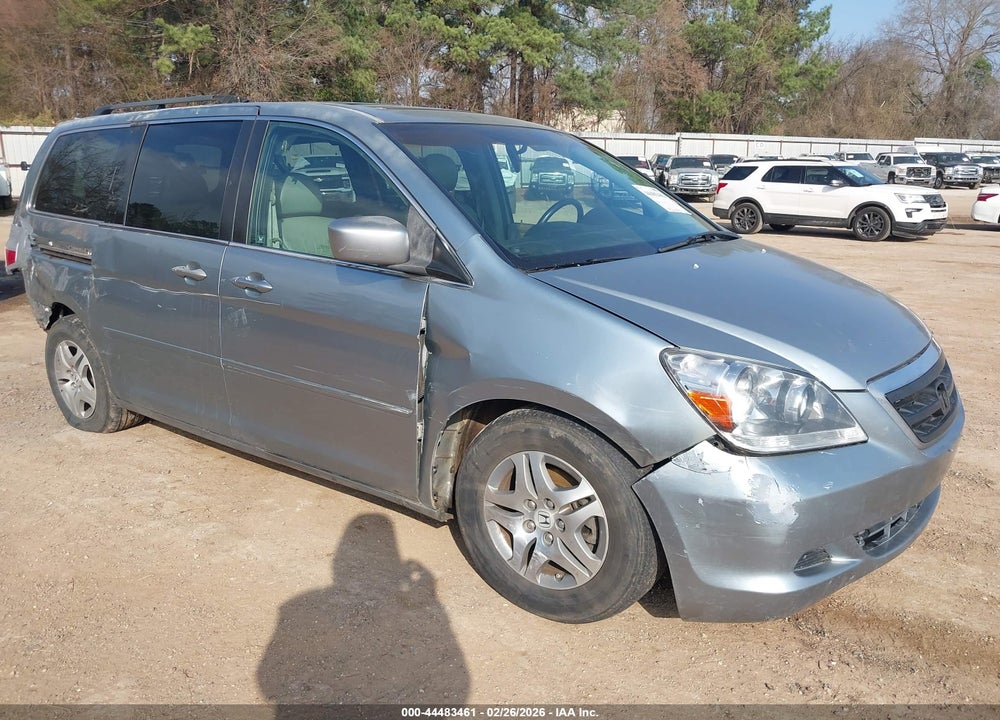 2007 HONDA ODYSSEY EX-L VIN: 5FNRL38727B021686