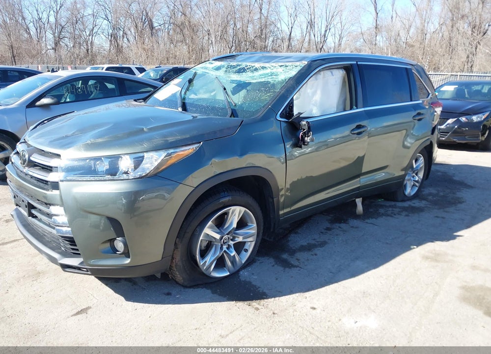 2018 TOYOTA HIGHLANDER LIMITED VIN: 5TDDZRFH5JS891488