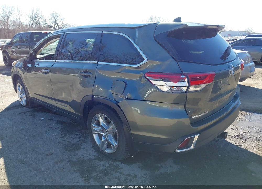 2018 TOYOTA HIGHLANDER LIMITED VIN: 5TDDZRFH5JS891488