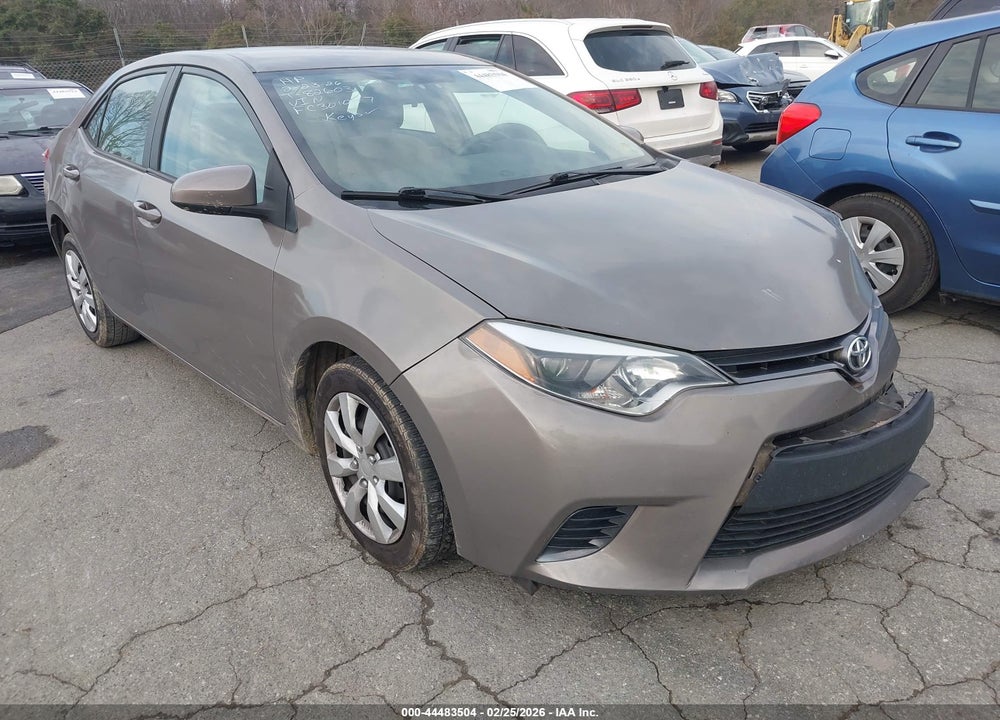 2015 TOYOTA COROLLA LE VIN: 2T1BURHE6FC301047