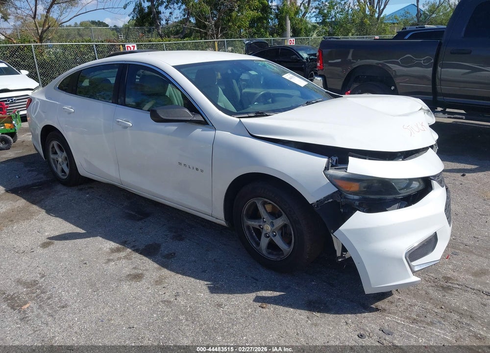 2016 CHEVROLET MALIBU LS VIN: 1G1ZB5ST8GF181385