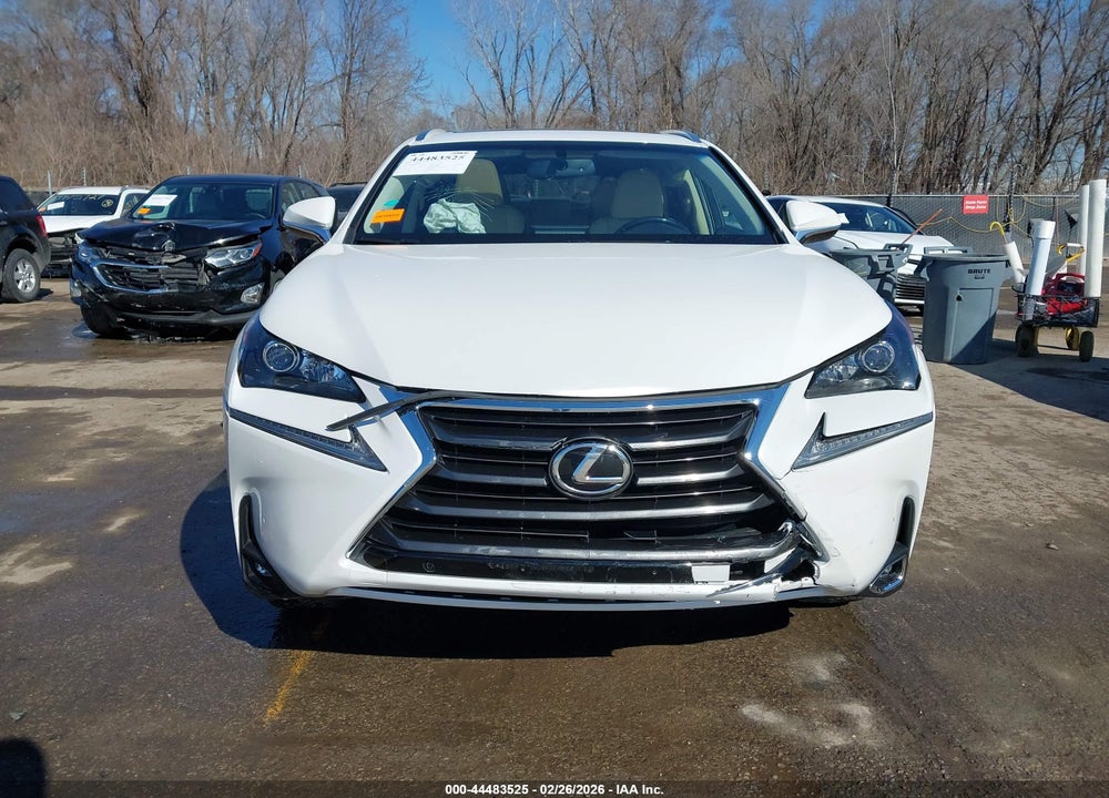 2016 LEXUS NX 200T VIN: JTJBARBZ7G2061573