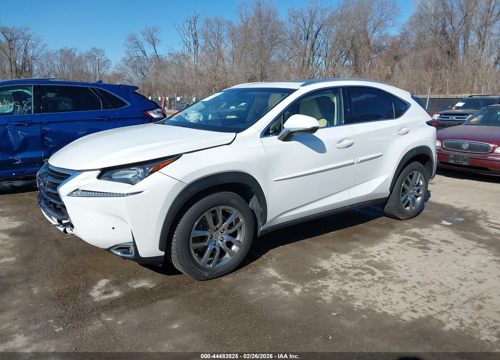 2016 LEXUS NX 200T VIN: JTJBARBZ7G2061573