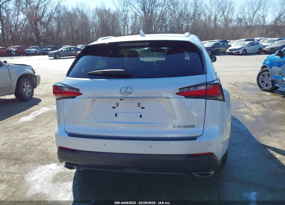 2016 LEXUS NX 200T VIN: JTJBARBZ7G2061573