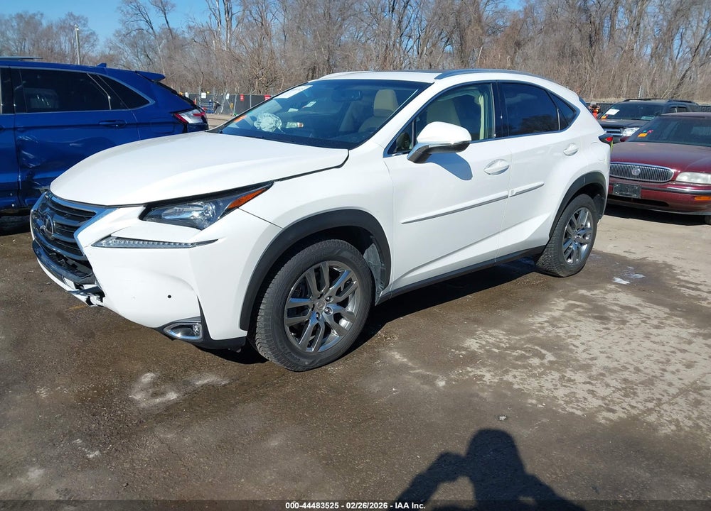 2016 LEXUS NX 200T VIN: JTJBARBZ7G2061573