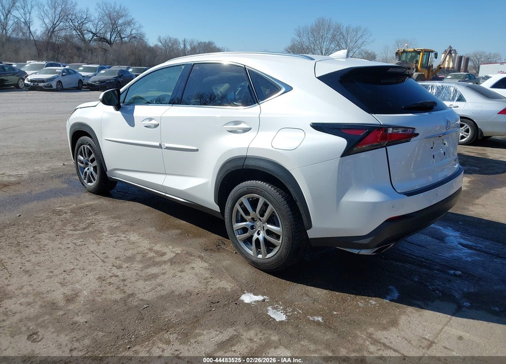 2016 LEXUS NX 200T VIN: JTJBARBZ7G2061573