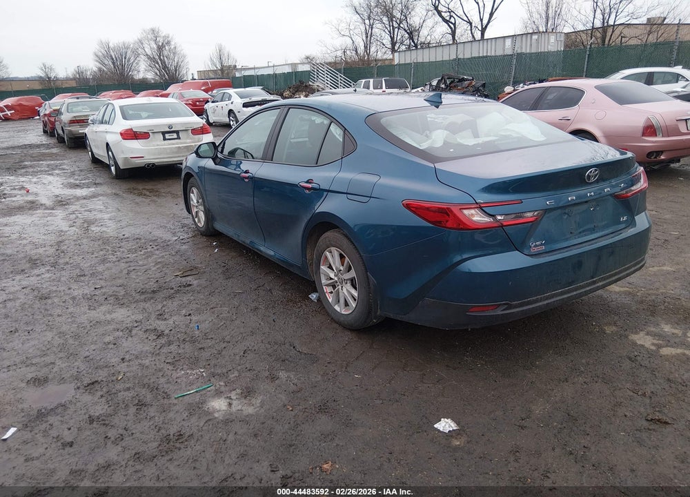 2025 TOYOTA CAMRY LE VIN: 4T1DAACK3SU531413