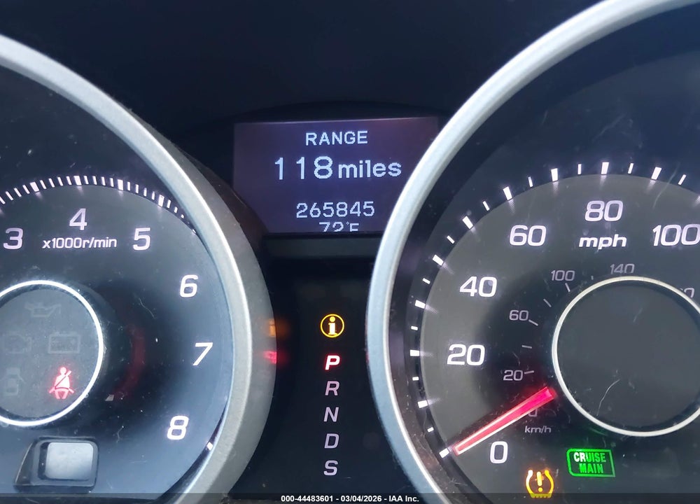 2010 ACURA TL 3.7 VIN: 19UUA9F5XAA009064
