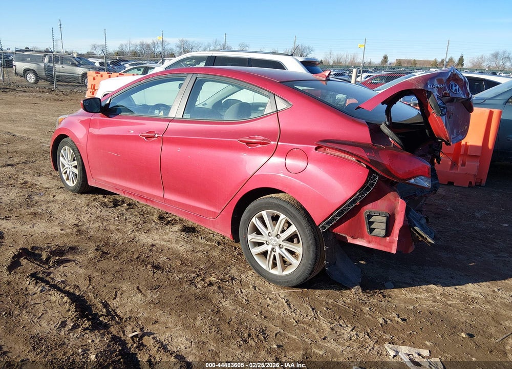 2014 HYUNDAI ELANTRA SE VIN: KMHDH4AE0EU182631