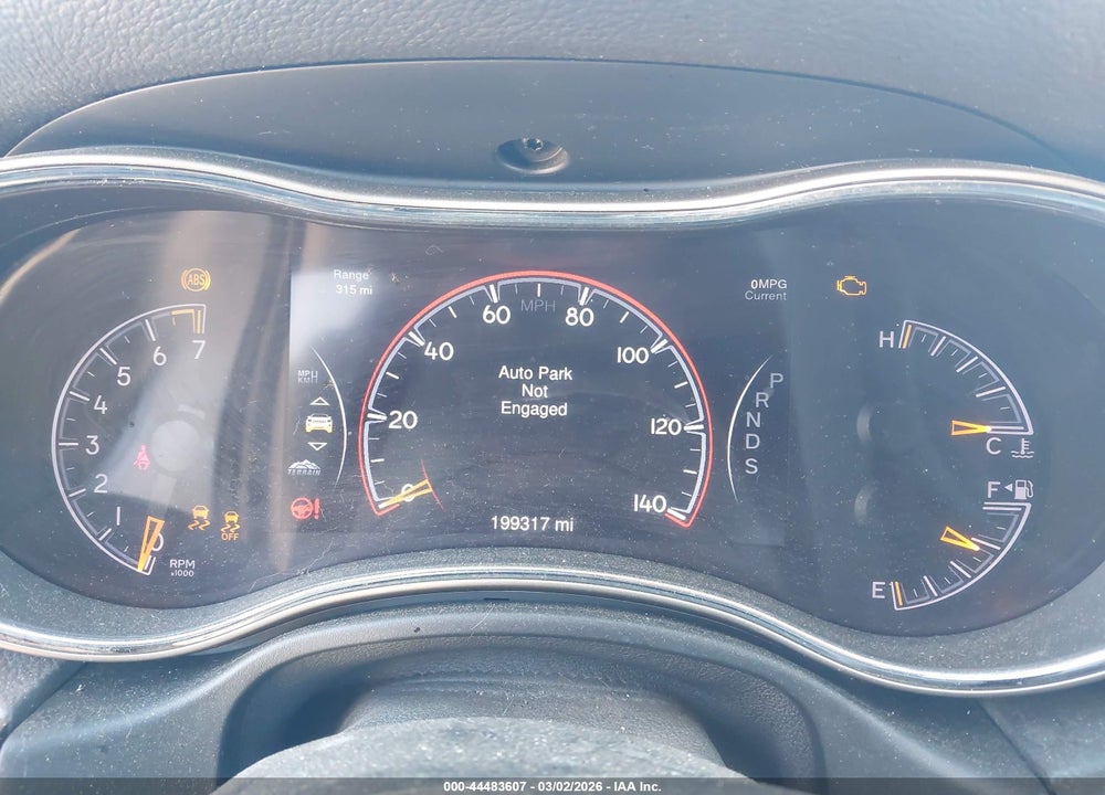 2015 JEEP GRAND CHEROKEE LIMITED VIN: 1C4RJFBG2FC943466