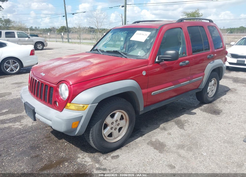 2006 JEEP LIBERTY SPORT VIN: 1J4GL48K36W127053