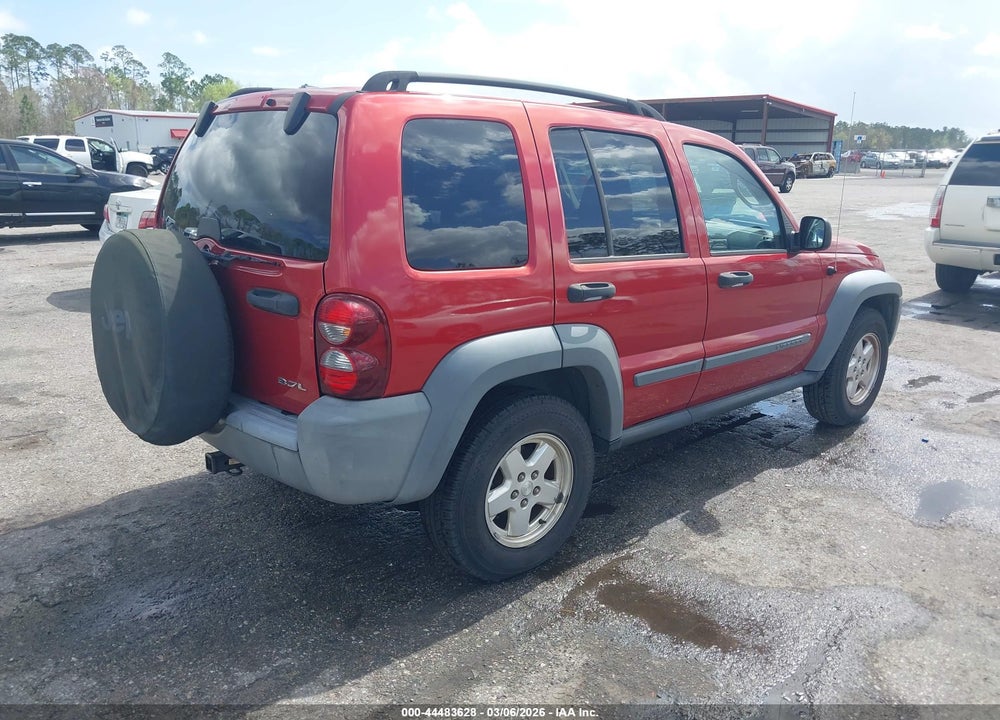 2006 JEEP LIBERTY SPORT VIN: 1J4GL48K36W127053