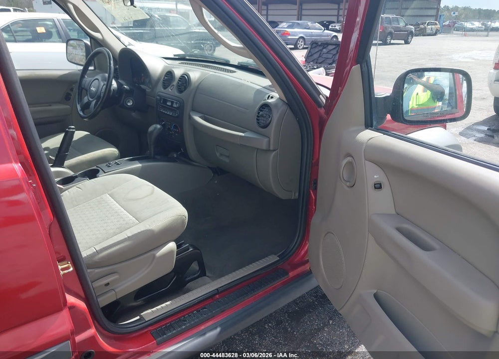 2006 JEEP LIBERTY SPORT VIN: 1J4GL48K36W127053