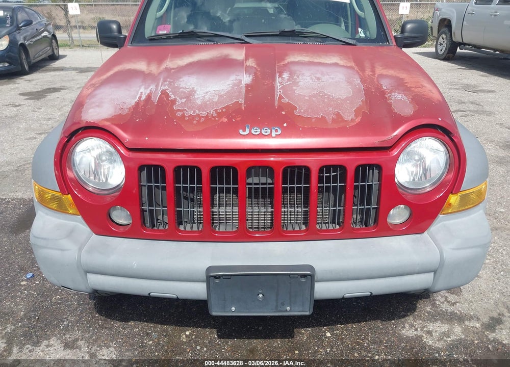 2006 JEEP LIBERTY SPORT VIN: 1J4GL48K36W127053