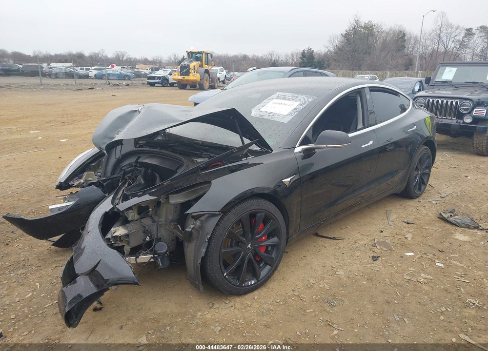 2020 TESLA MODEL 3 LONG RANGE DUAL MOTOR ALL-WHEEL DRIVE VIN: 5YJ3E1EBXLF600884