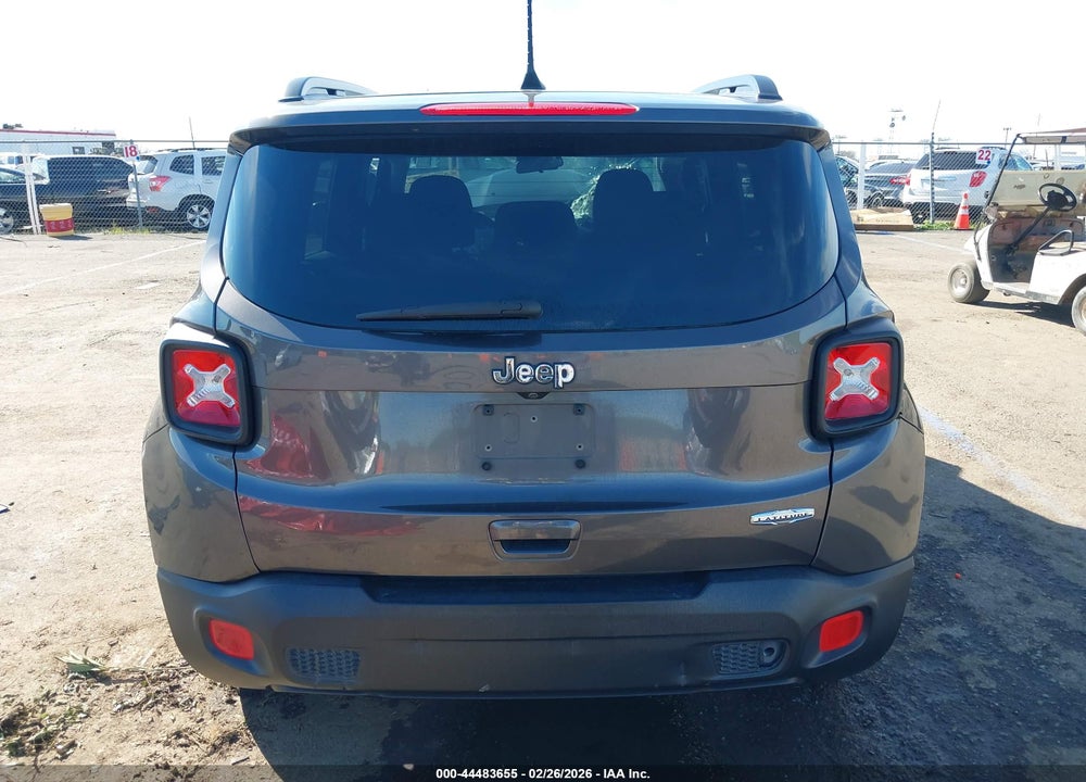 2018 JEEP RENEGADE LATITUDE FWD VIN: ZACCJABB4JPH44596