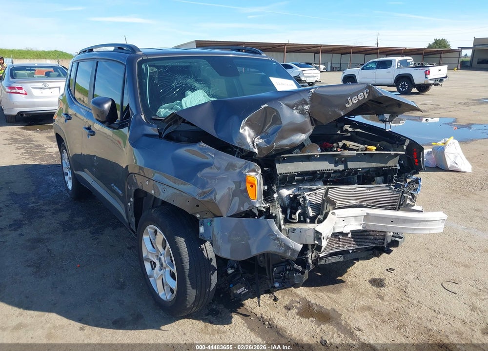 2018 JEEP RENEGADE LATITUDE FWD VIN: ZACCJABB4JPH44596