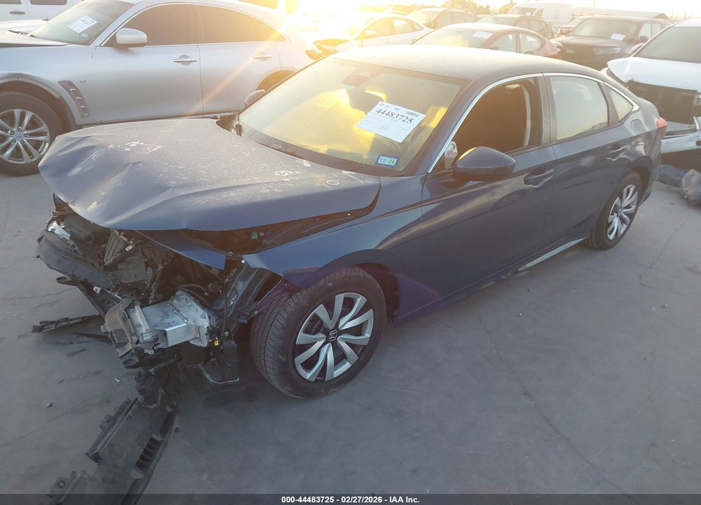 2025 HONDA CIVIC LX VIN: 2HGFE2F28SH515439