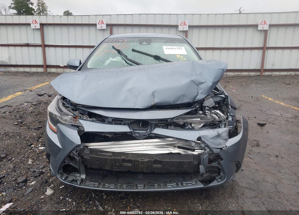 2022 TOYOTA COROLLA LE VIN: JTDEPMAE6N3022710