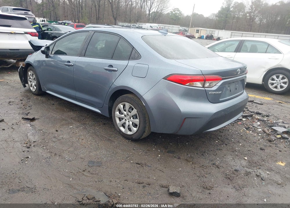 2022 TOYOTA COROLLA LE VIN: JTDEPMAE6N3022710