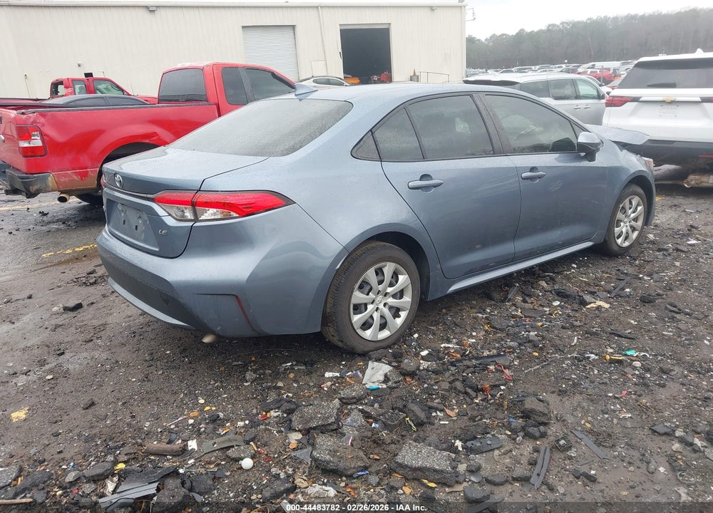 2022 TOYOTA COROLLA LE VIN: JTDEPMAE6N3022710