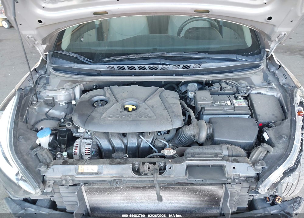 2016 HYUNDAI ELANTRA SE VIN: 5NPDH4AE9GH664287