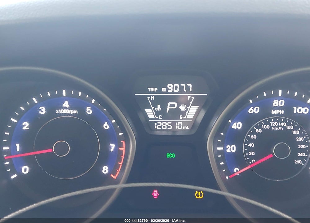 2016 HYUNDAI ELANTRA SE VIN: 5NPDH4AE9GH664287