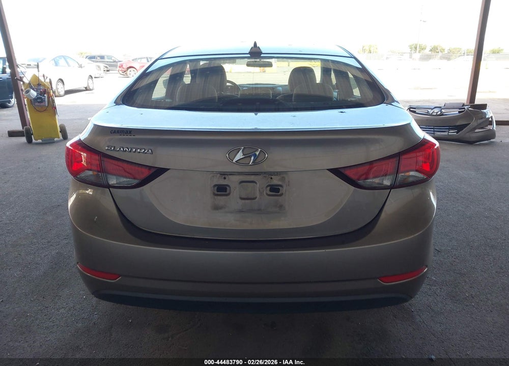 2016 HYUNDAI ELANTRA SE VIN: 5NPDH4AE9GH664287