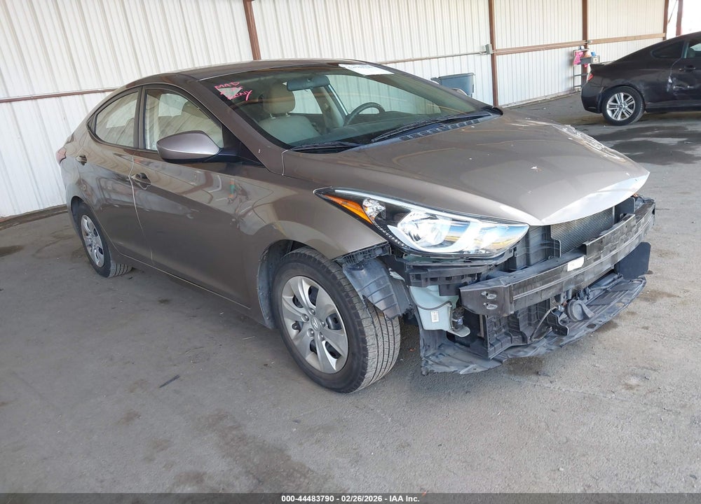 2016 HYUNDAI ELANTRA SE VIN: 5NPDH4AE9GH664287