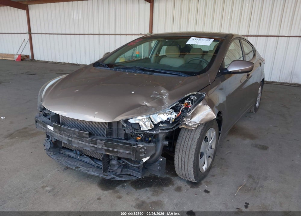 2016 HYUNDAI ELANTRA SE VIN: 5NPDH4AE9GH664287